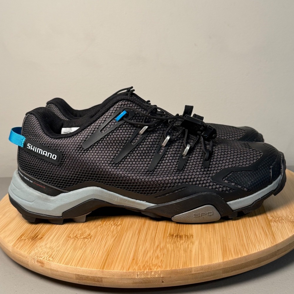 [Good] Shimano SH-MT44L Cycling Shoes Men 7.6 Black Good SPD Mountain Bike